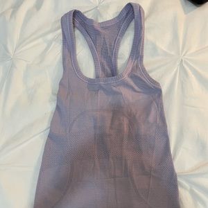 Purple women’s lululemon workout tank top
